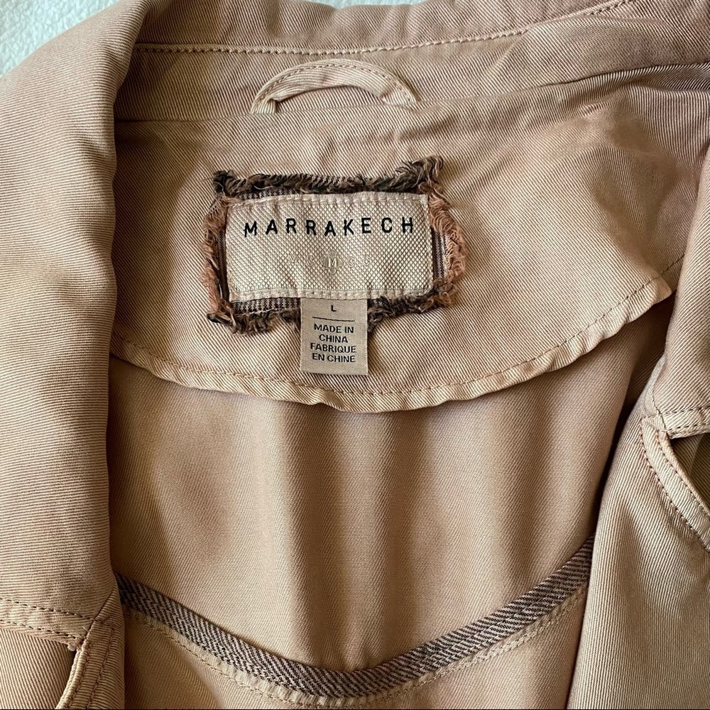 NWT Anthro Marrakech Ronika Draped Moto Jacket - Picture 11 of 14